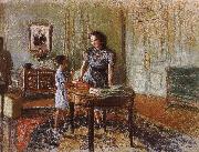 Edouard Vuillard Edward s home Sweden oil painting artist